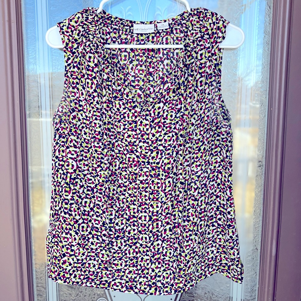 Liz Claiborne Sleeveless Blouse
